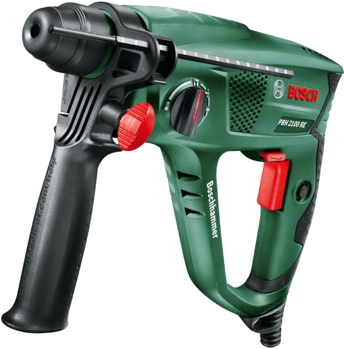 Перфоратор Bosch PBH 2100 RE, SDS-plus, 550Вт, 1.7Дж, 2.2кг