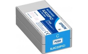 Картридж струменевий EPSON SJIC22P TM-C3500 Cyan (C33S020602)