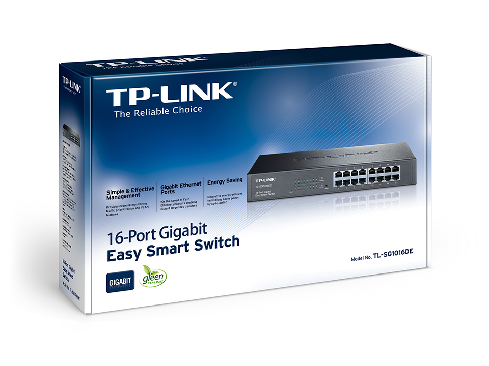 Комутатор TP-LINK TL-SG1016DE (TL-SG1016DE)