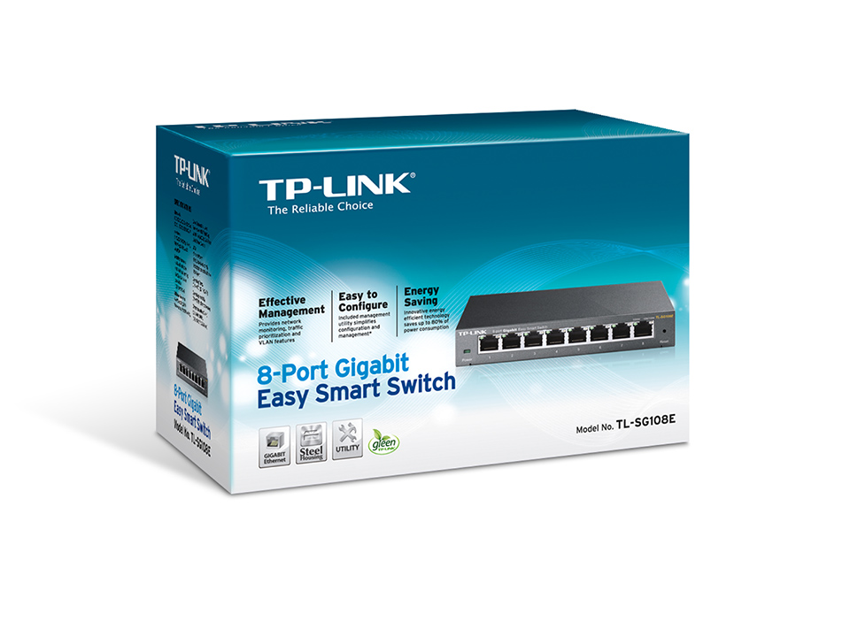 Коммутатор TP-LINK TL-SG108E (TL-SG108E)