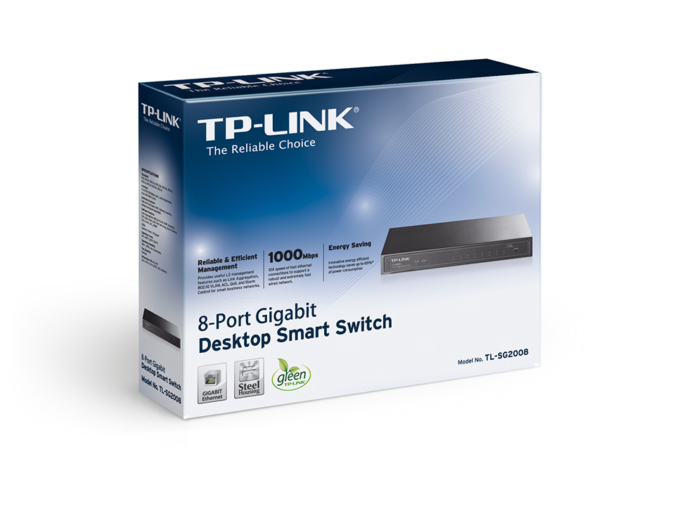 Коммутатор TP-LINK TL-SG2008 (TL-SG2008)