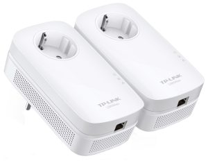 Комплект Адаптерiв Powerline TP-LINK TL-PA8010PKIT AV1300, 1xGE, AC1200, (TL-PA8010 2шт), Розетка