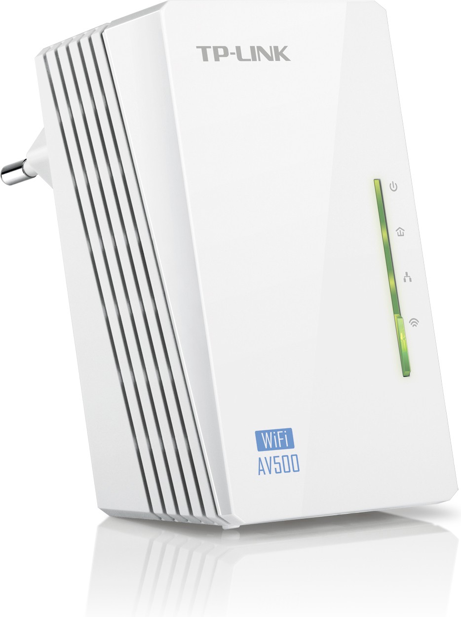 Комплект Адаптерiв Powerline TP-LINK TL-WPA4220KIT AV600, N300, (TL-WPA4220 1шт, TL-PA4010 1шт)