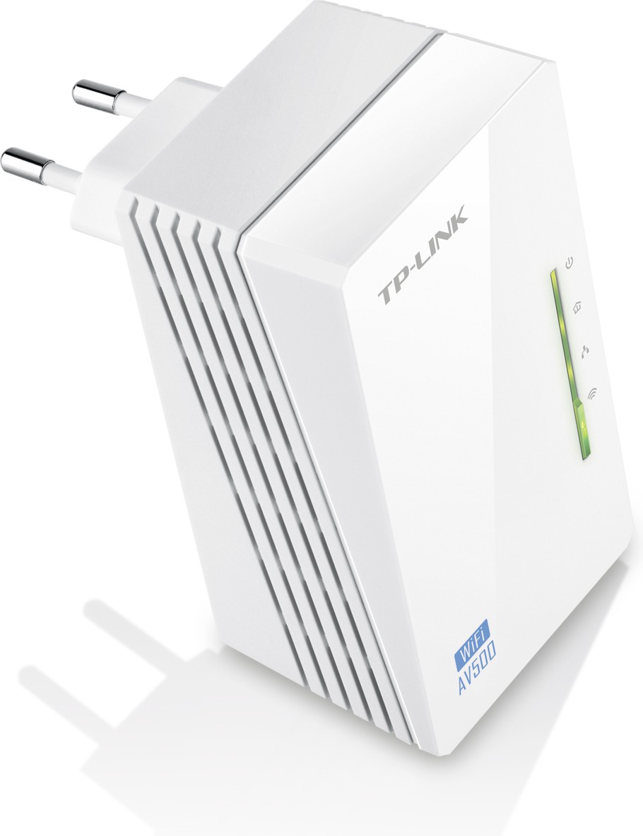 Комплект Адаптерiв Powerline TP-LINK TL-WPA4220KIT AV600, N300, (TL-WPA4220 1шт, TL-PA4010 1шт)