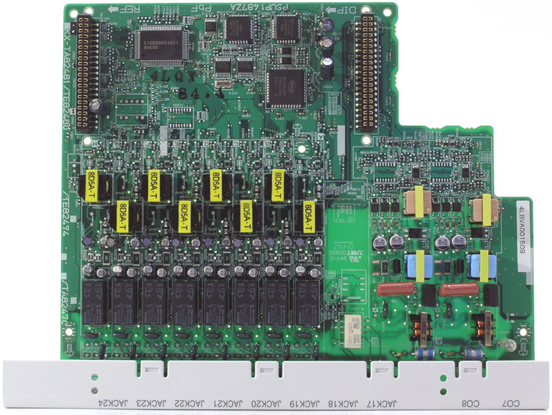 Плата розширення Panasonic KX-TE82480X для KX-TEM824/TES824 8 SLT Option Card+2 CO