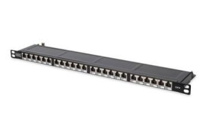 Патч-панель Digitus 19" 0.5U, 24xRJ45, CAT 6 FTP в зборі (DN-91624S-SL-SH)