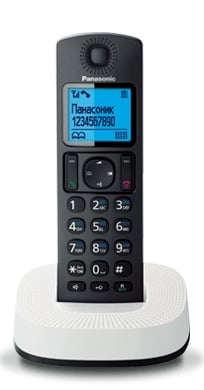 Телефон DECT Panasonic KX-TGC310UC2 Black-White