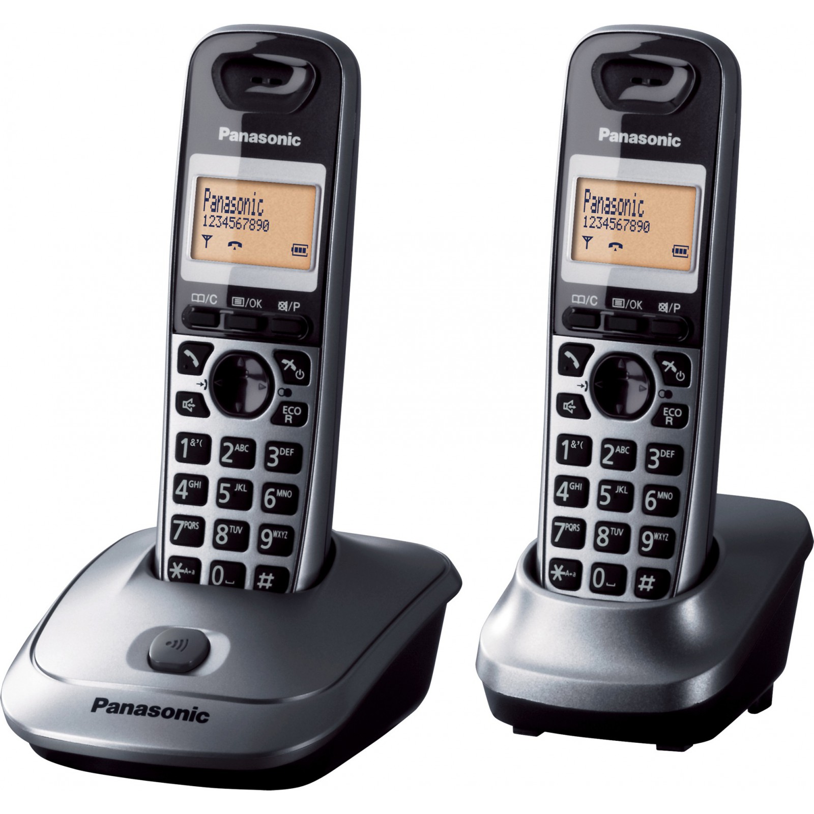 Телефон Dect Panasonic KX-TG2512UAM Metallic