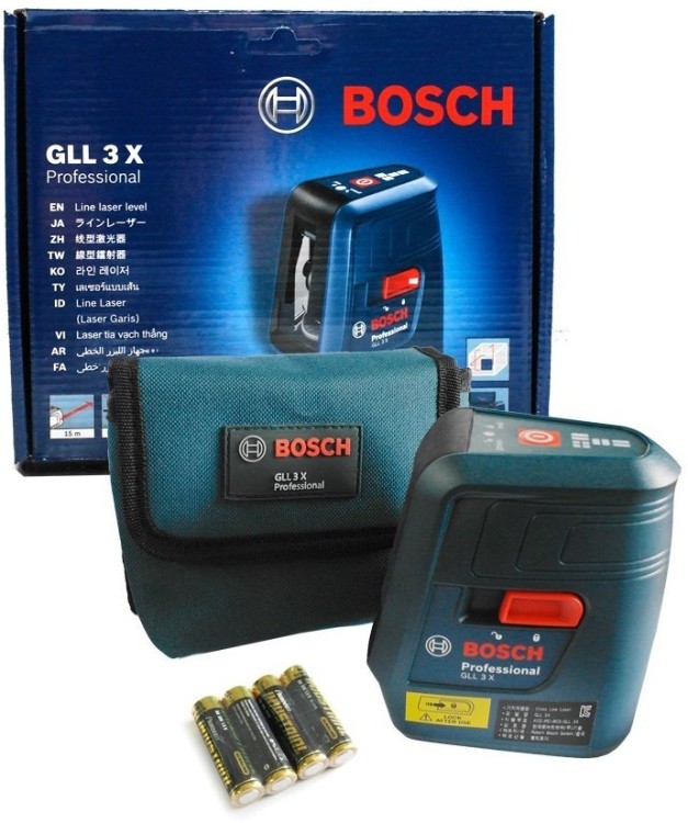 Лазерний нівелір Bosch GLL 3 X (0601063CJ0)