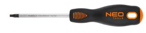 Отвертка Neo Tools Torx, T20x100мм, сталь S2