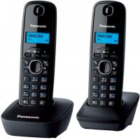 Телефон Dect Panasonic KX-TG1612UAH Black Grey