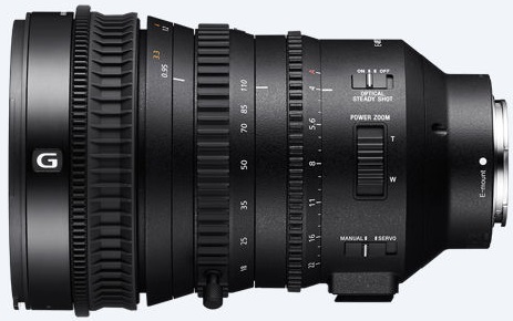 Об'єктив Sony 18-110mm, f/4.0 G Power Zoom (E-mount)