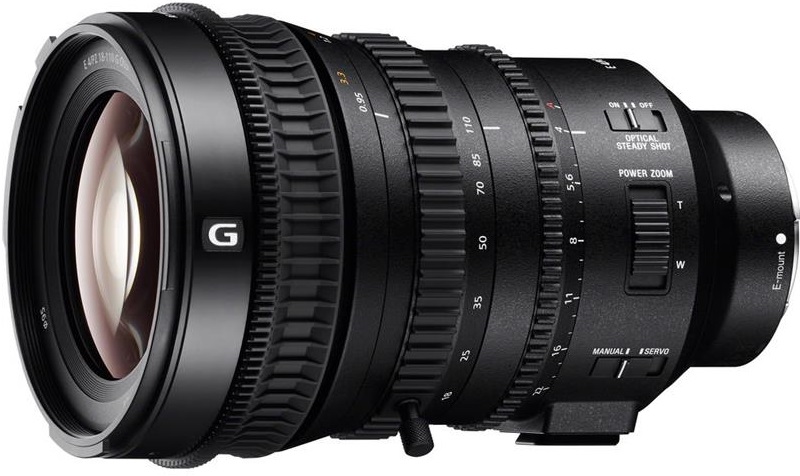 Об'єктив Sony 18-110mm, f/4.0 G Power Zoom (E-mount)