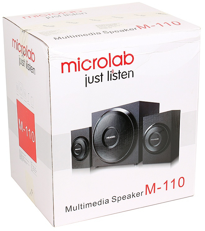 Акустична система 2.1 Microlab M-110 (M-110)