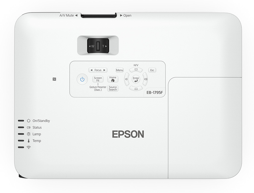 Проєктор Epson EB-1795F FHD, 3200 Lm, 1.04-1.26, WiFi