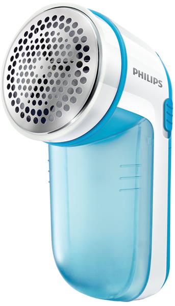 Машинка для видалення катишків Philips, 8800 обертів на хв, велика площа лез, 2хАА у комплекті, блакитний