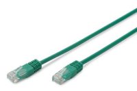 Патч-корд DIGITUS CAT 5e UTP, 2м, AWG 26/7, PVC, Green (DK-1511-020/G)