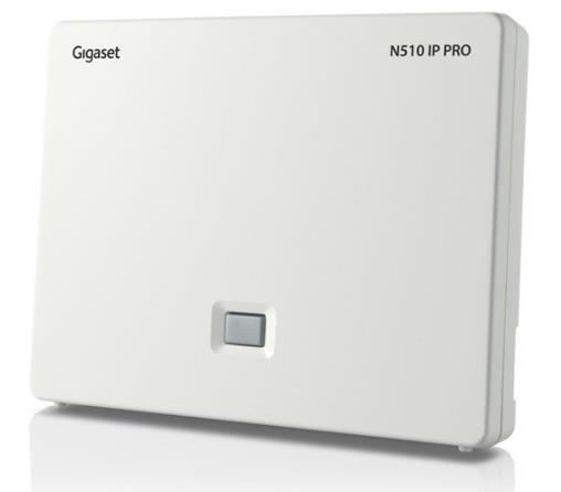 Базова станція IP-DECT Gigaset N510 IP PRO 1xFE LAN, SIP, PoE, до 4 паралельних дзвінків, до 6 трубок