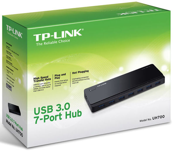 USB-хаб TP-Link UH700 7портів USB3.0 (UH700)