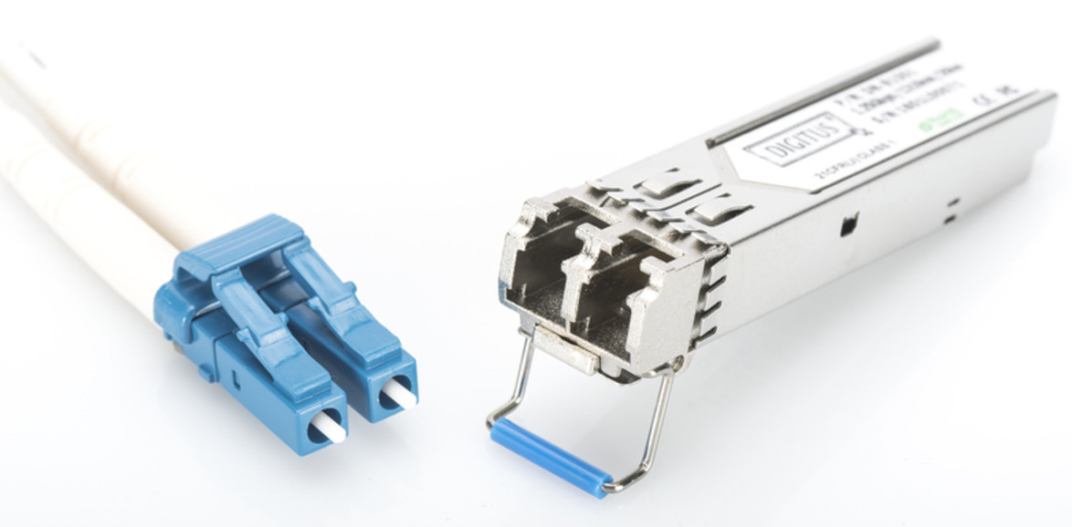 Модуль DIGITUS 1.25 Gbps SFP, 20km, SM, LC Duplex, 1000Base-LX, 1310nm