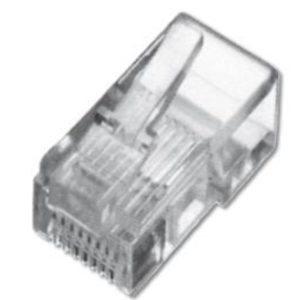 Конектор DIGITUS RJ45 Cat.5e UTP, 100шт. (A-MO8/8SR)