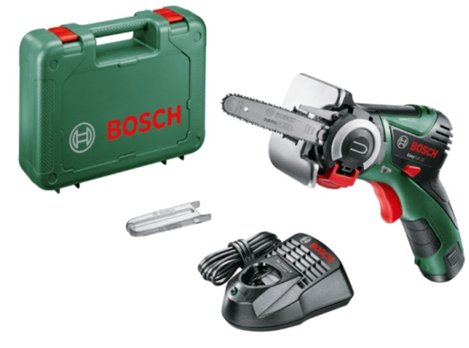 Мініпилка ланцюгова акумуляторна Bosch EasyCut 12, 12V, акб 1х2.5Aг, шина 6.5см, кейс