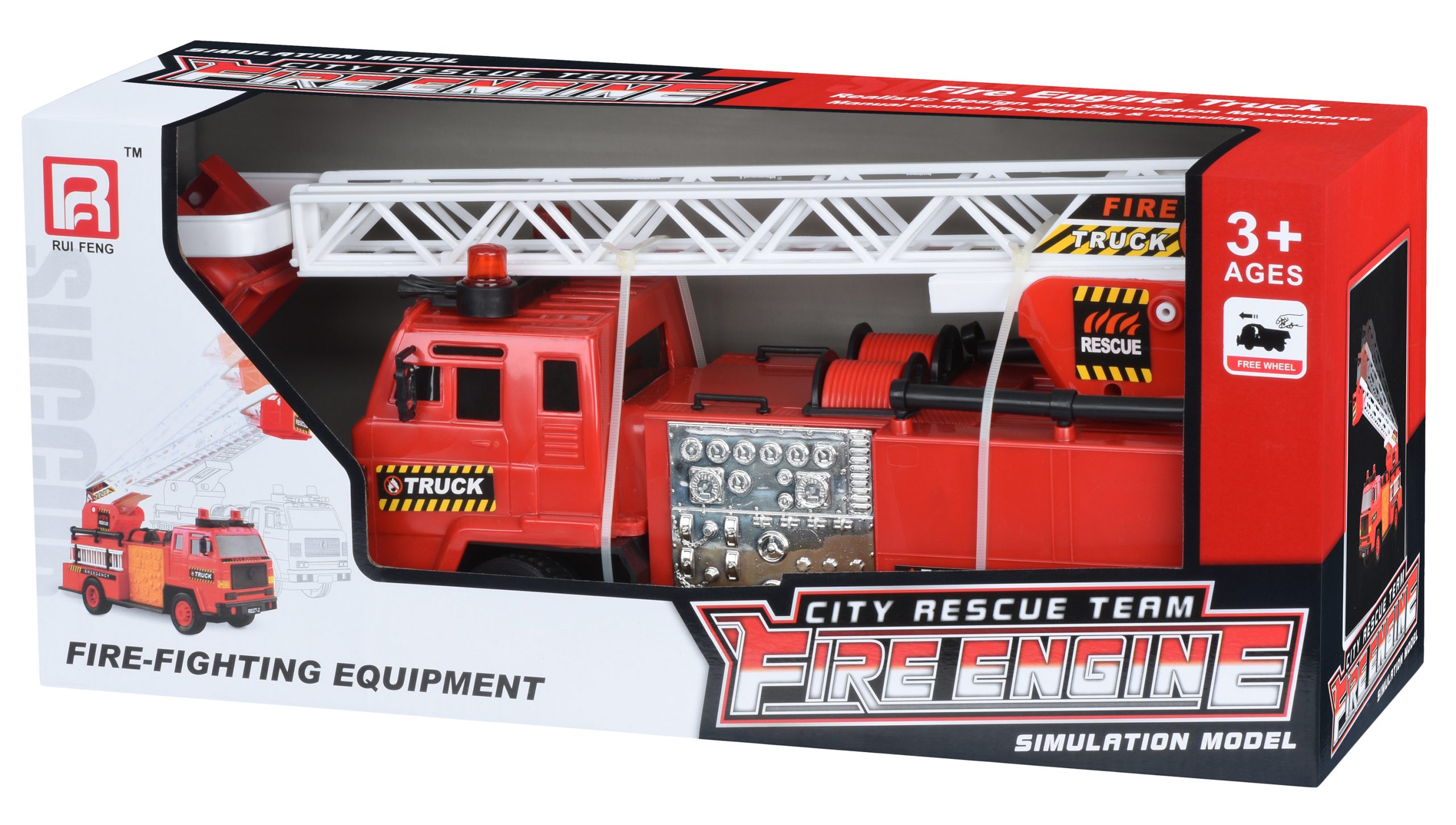 Машинка Same Toy Fire Engine Пожежна техніка