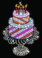 Набор для творчества Sequin Art ORANGE Birthday Cake (SA1506)