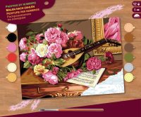 Набор для творчества Sequin Art PAINTING BY NUMBERS SENIOR Romantic Bouquet (SA1037)