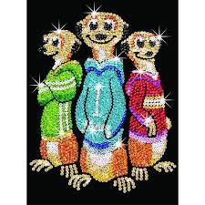 Набор для творчества Sequin Art RED Rascals Meerkats (SA1008)