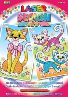 Набор для творчества Sequin Art LASER Cats (SA1317)