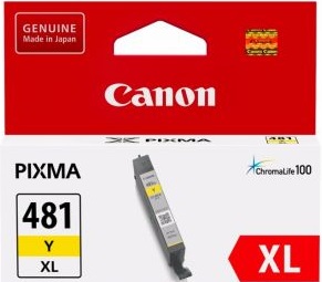 Картридж струменевий CANON CLI-481Y XL Yellow (2046C001)