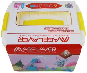 Конструктор Magplayer магнітний набір бокс 90 ел. (MPT2-90)