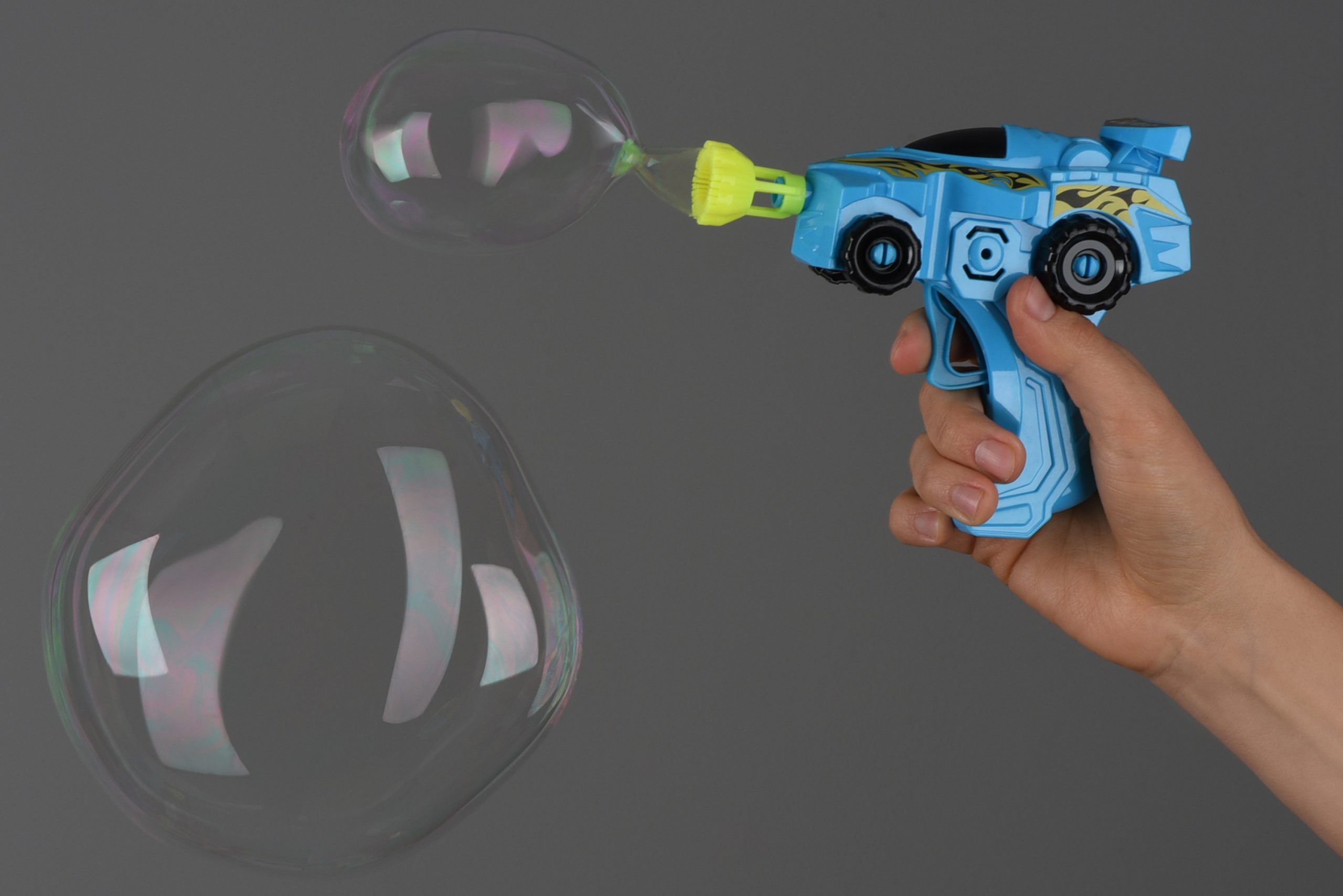 Мильні бульбашки Same Toy Bubble Gun Машинка Синя