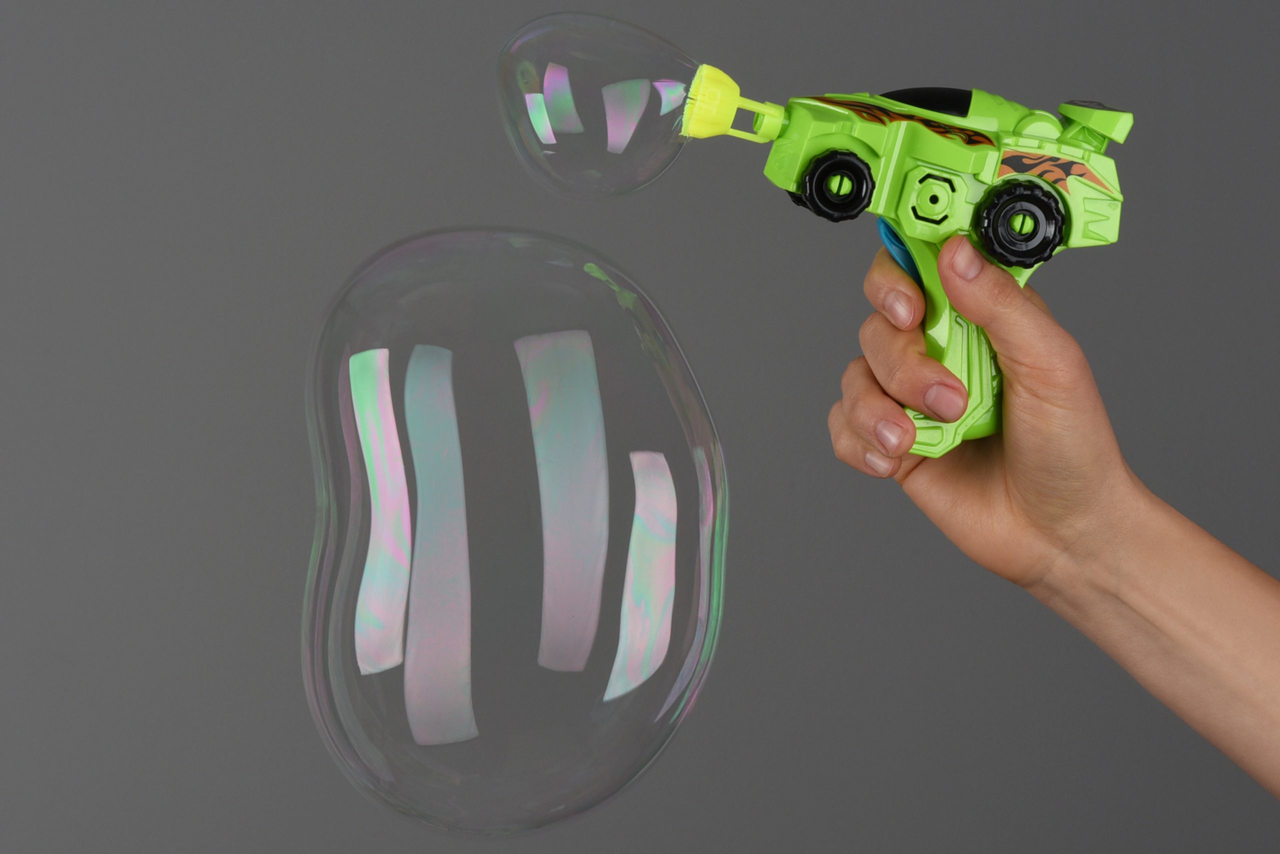 Мильні бульбашки Same Toy Bubble Gun Машинка зелений