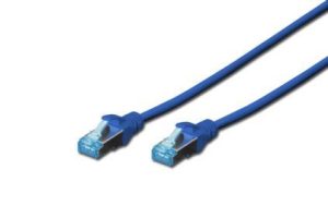 Патч-корд DIGITUS cat.5e, SF-UTP, 5м, AWG 26/7, Blue (DK-1531-050/B)