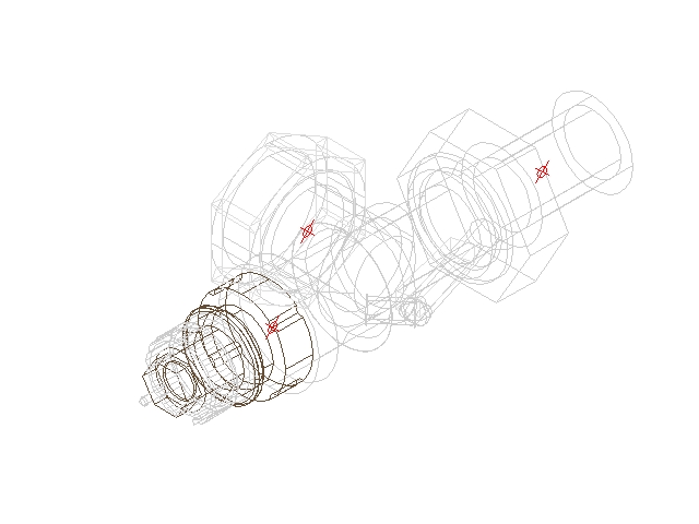 Клапан термостатичний Danfoss RA-N, DN15, вх. 1/2" - вих. 1/2", осьовий