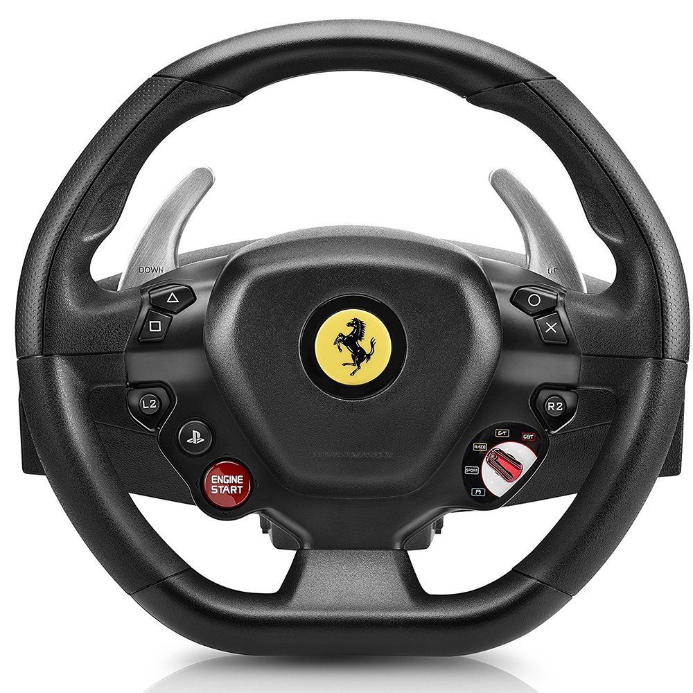 Кермо і педалі Thrustmaster T80 FERRARI 488 GTB EDITION, PC/PS4/PS3/PS5