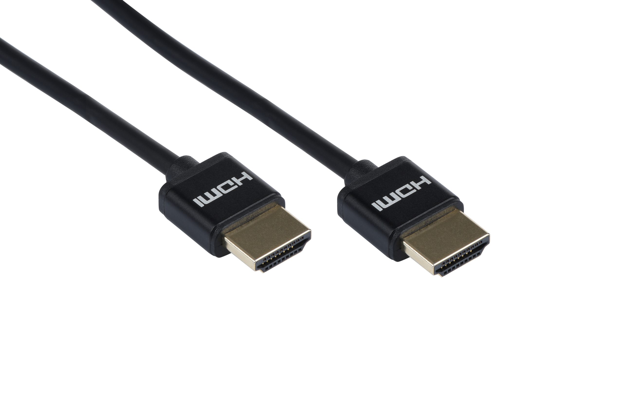 Кабель HDMI 2Е (AM/AM) V2.0, Ultra Slim, Aluminium, Black 3m (2EW-1119-3m)