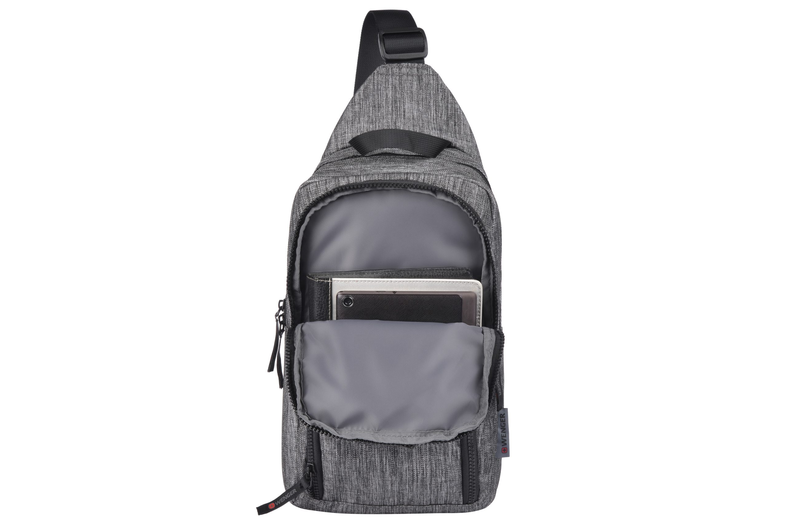 Рюкзак-слінг Wenger Console Cross Body Bag вугільно-сірий (605029)