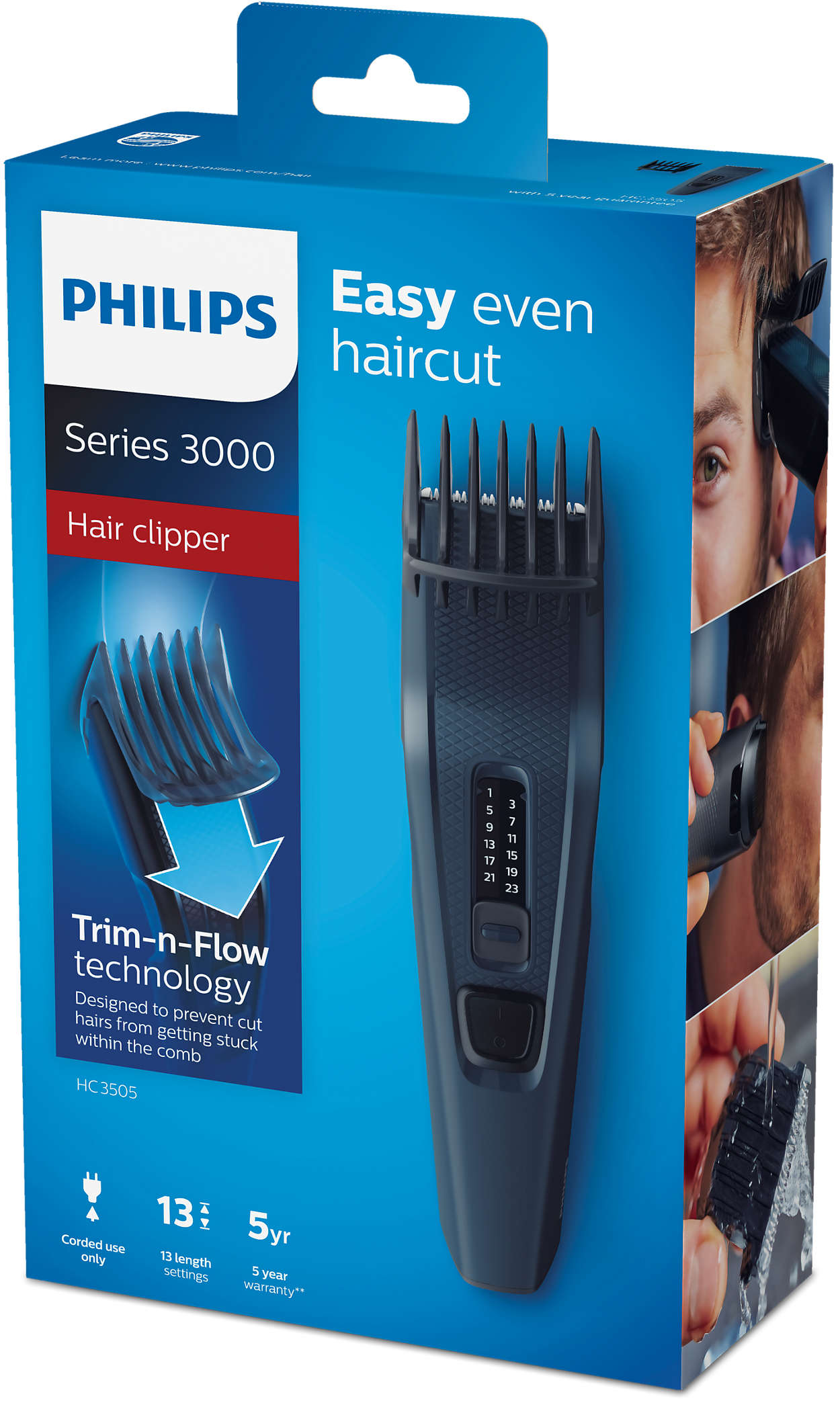 Машинка для стрижки волосся Philips HC3505/15