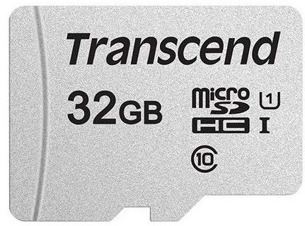 Карта пам'яті Transcend microSD  32GB C10 UHS-I R100/W20MB/s + SD