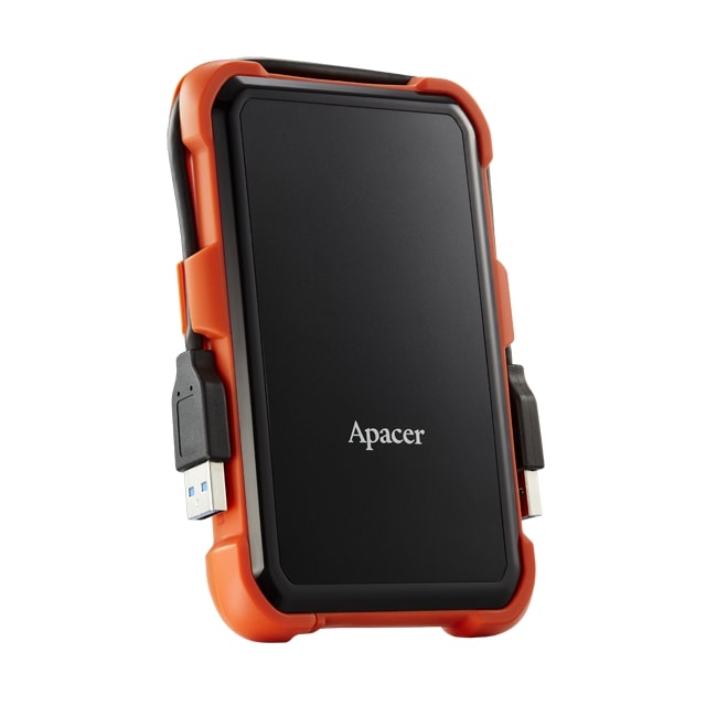 Жесткий диск APACER 2TB 2.5" USB 3.1 AC630 Black/Orange (AP2TBAC630T-1)