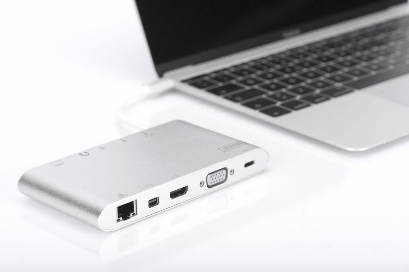 Адаптер DIGITUS Universal Docking Station, USB Type-C™