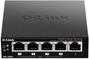 Комутатор D-Link DGS-1005P