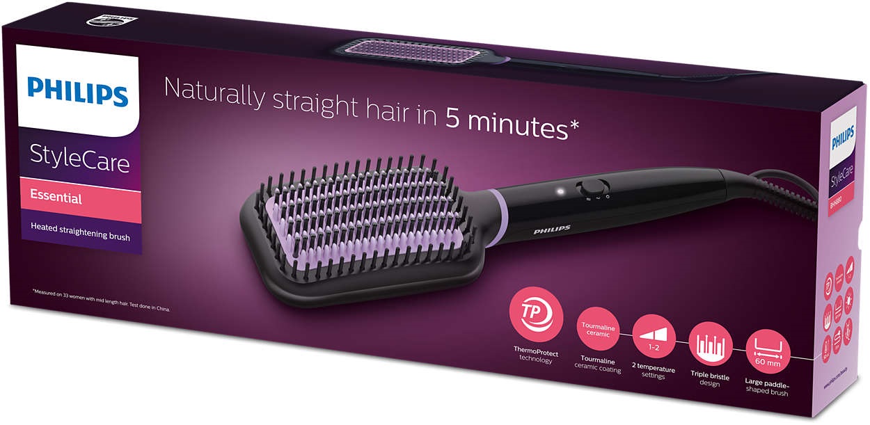 Щітка-випрямляч Philips BHH880/00 StyleCare Essential