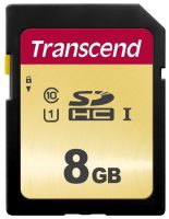 Карта памяти Transcend SD 8GB C10 R20MB/s (TS8GSDC300S)