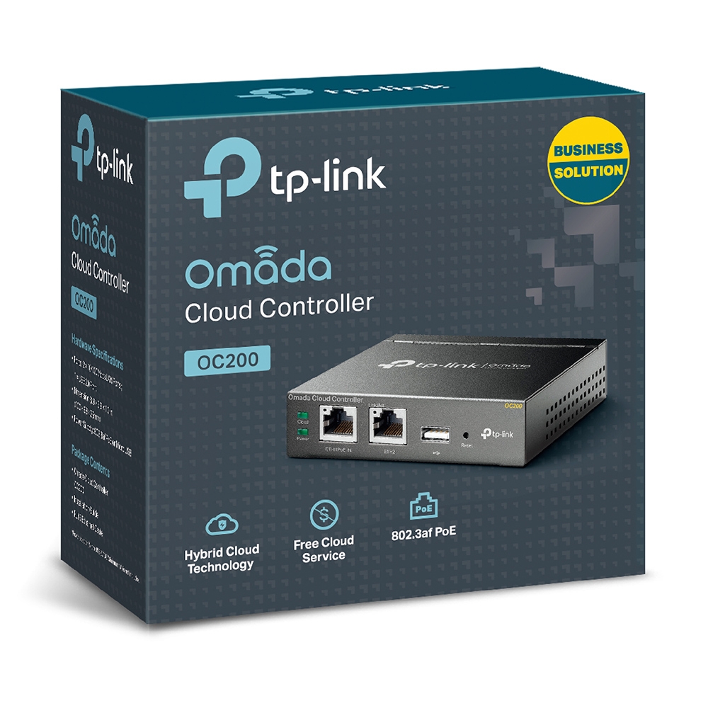 Хмарний контролер TP-LINK Omada OC200 2xFE 1xUSB2.0 1xmicroUSB