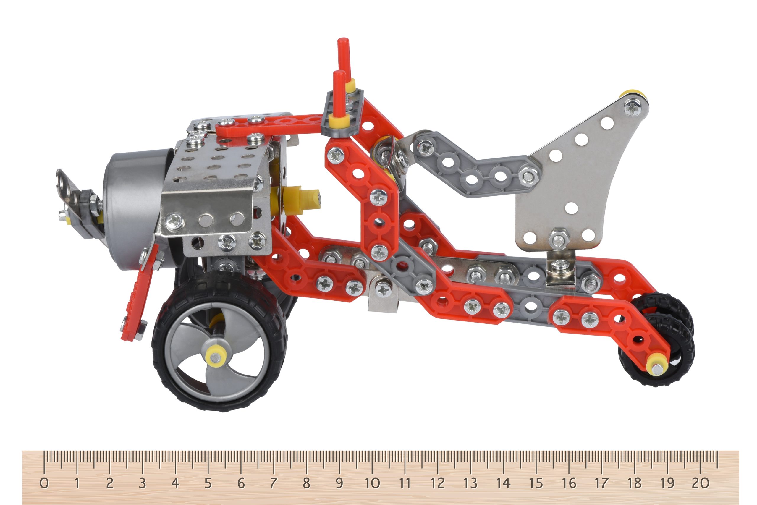 Конструктор металевий Same Toy Inteligent DIY Model Літак 191ел