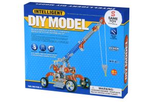 Конструктор металевий Same Toy Inteligent DIY Model Кран підйомний 413ел